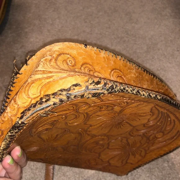 Brown Leather Purse - Picture 5 of 8